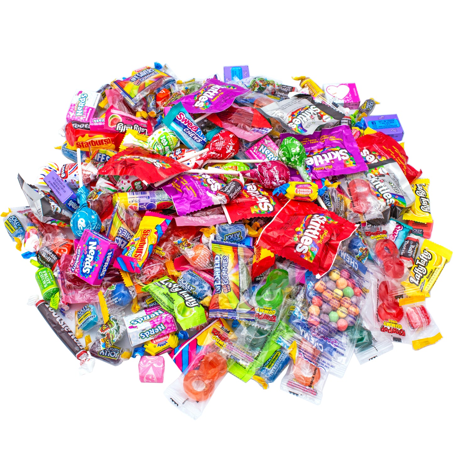 Assorted Candy Mix Bulk Bag Variety Pack, Party Candy Mix for Everyone - Fun Size, Individually Wrapped Minis Candy - 4.5 LBS