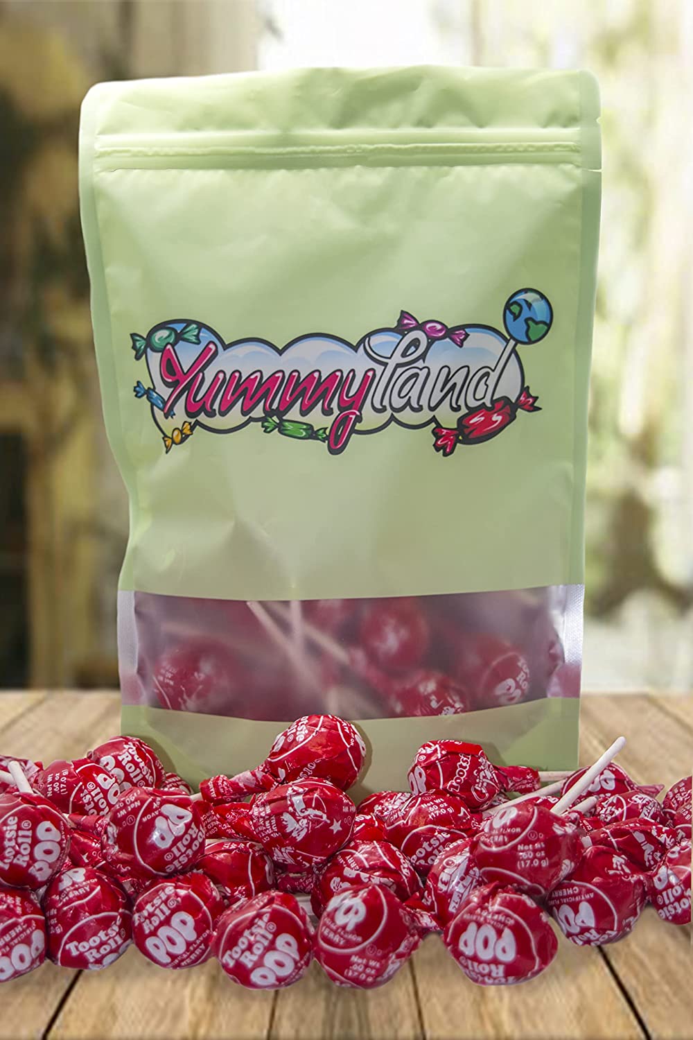 Red Cherry Tootsie Pops (Approx. 45 Count), Original Size Tootsie Roll Pops Suckers