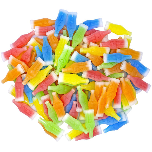 Nik-L-Nip Wax Bottle Candy Drinks โ Wax Bottles filled with Flavored Syrups, Retro Candy