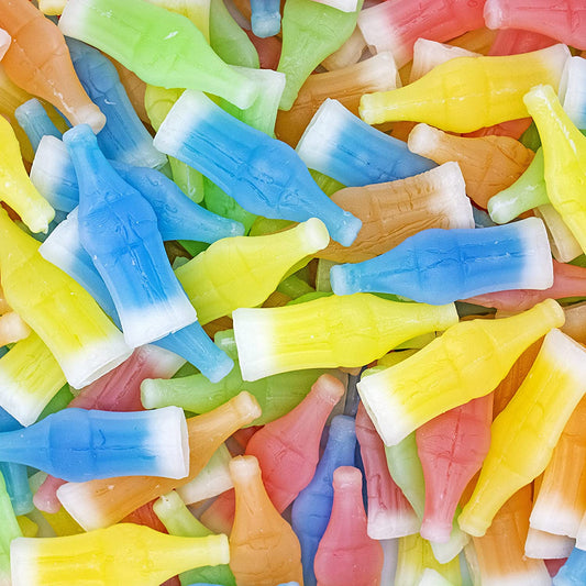 Nik-L-Nip Wax Bottle Candy Drinks โ Wax Bottles filled with Flavored Syrups, Retro Candy