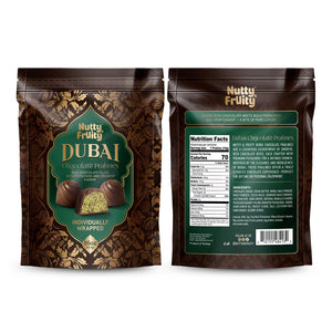 Nutty & Fruity Dubai Chocolate Pralines, 16 oz. YUMMYLAND