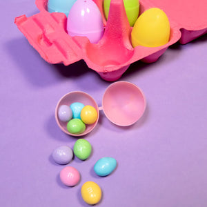 M&M'S Peanut Chocolate Pastel Easter Candy Jar 62 oz. Mars