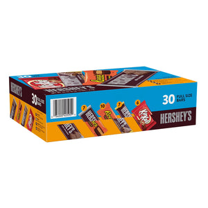 HERSHEY'S Variety Pack, Milk Chocolate Candy, 30 pk. Hershey's