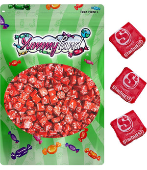 Starburst Cherry Chewy Candy 1 LB (16 oz) – Single Flavor Red Soft Fruit Chews, Individually Wrapped