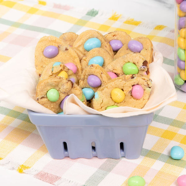 M&M's Milk Chocolate Assorted Pastel Easter Candy Bulk Jar 62 oz. Mars