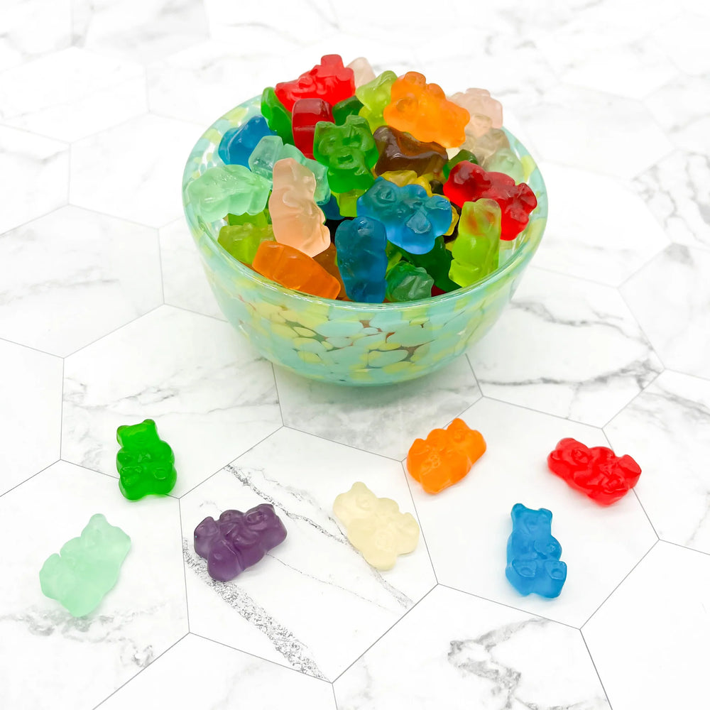 12 Flavors Assorted Gummy Bears Bulk Candy Bag – Soft & Chewy Fruity Gummies, Colorful Party Snack, Bulk Candy for Sharing