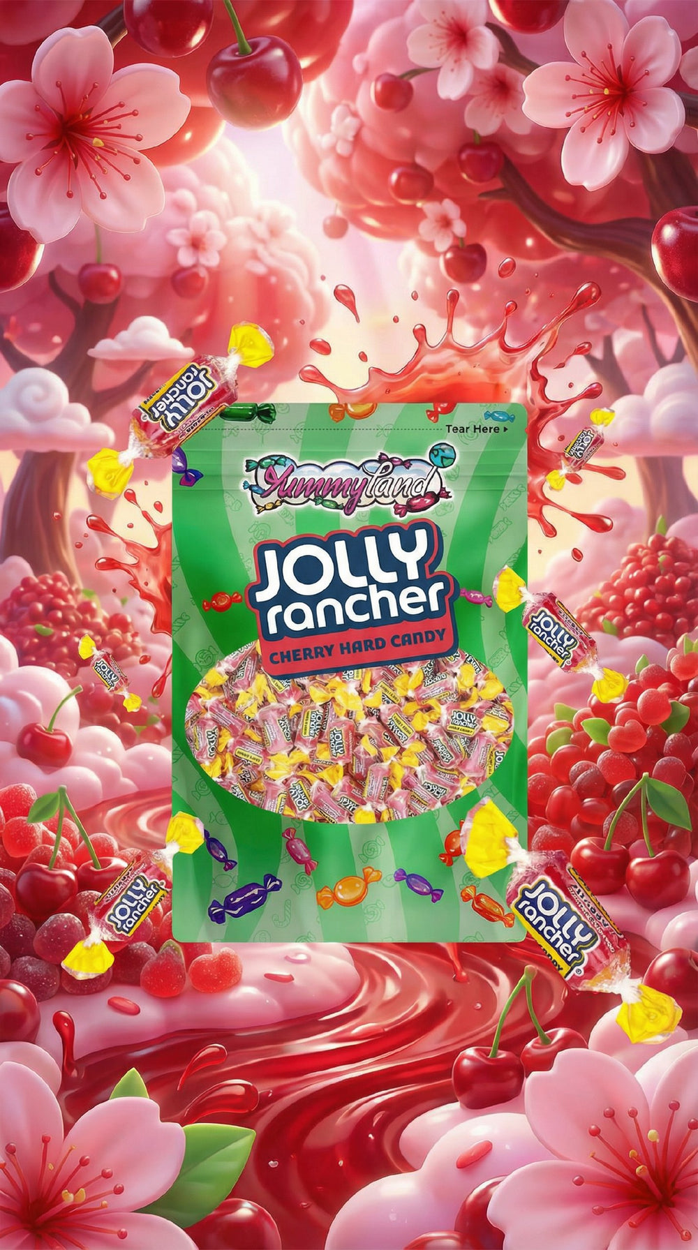 Jolly Rancher Cherry Hard Candy