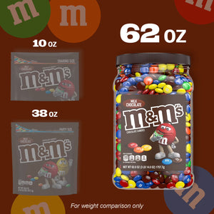 M&M'S Milk Chocolate Candy, 62 oz. Mars