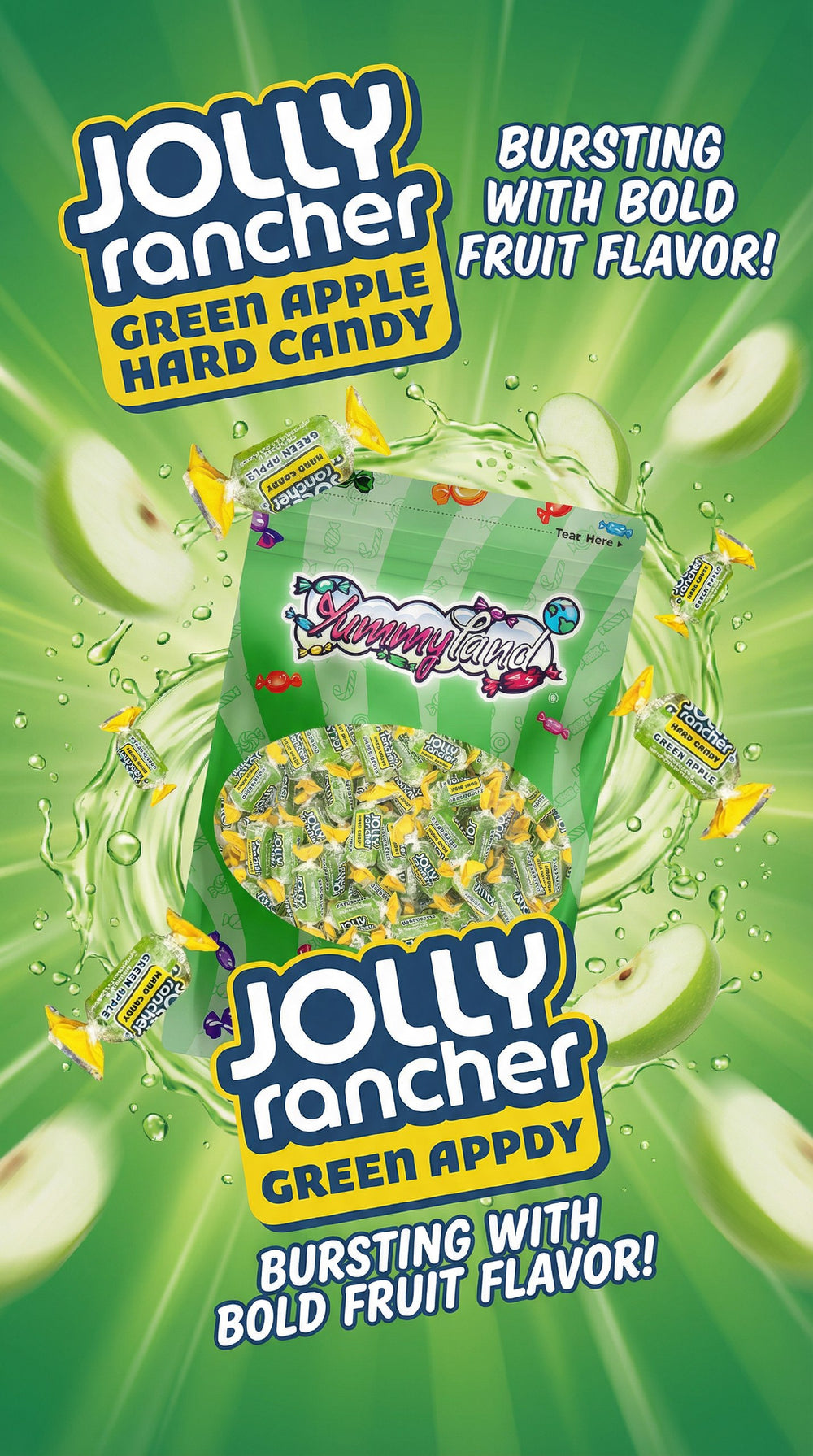 Jolly Rancher Green Apple Hard Candy