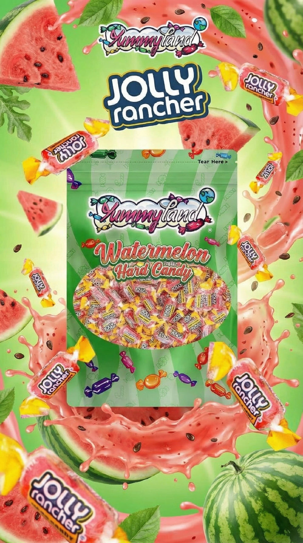 Jolly Rancher Watermelon Hard Candy Jolly Rancher