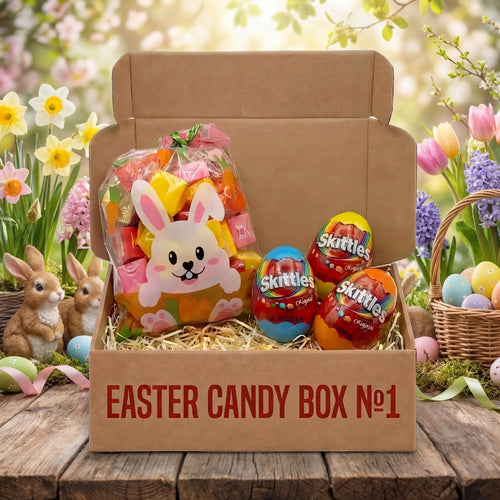 Chewy Easter Candy Box – Fruity Assorted Candy Gift Set