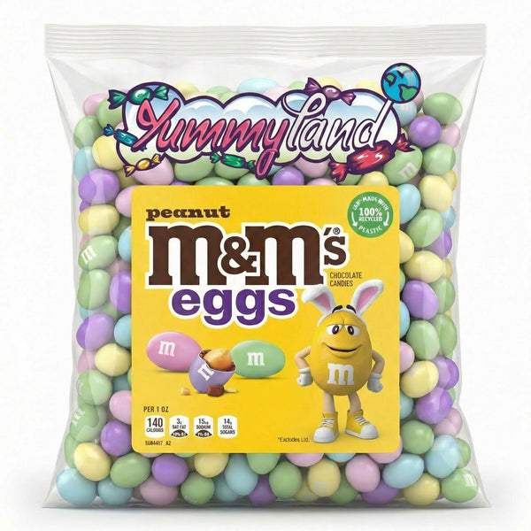 M&M'S Peanut Chocolate Pastel Easter Candy M&M'S