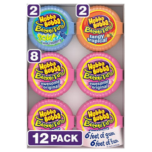 Hubba Bubba Bubble Tape Gum, 2 oz., 12 pk.