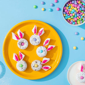 M&M's Milk Chocolate Assorted Pastel Easter Candy Bulk Jar 62 oz. Mars