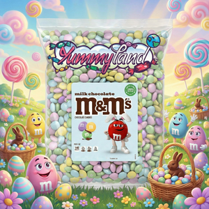M&M's Milk Chocolate Assorted Pastel Easter Candy Bulk M&M'S