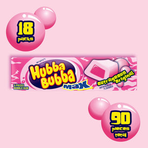 Hubba Bubba Original Bubble Gum, 18 pk. Hubba Bubba