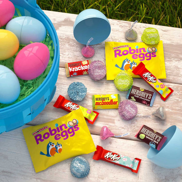 HERSHEY'S Easter Springtime Mix Chocolate Candy, Variety Pack, 125 pcs. Hershey's