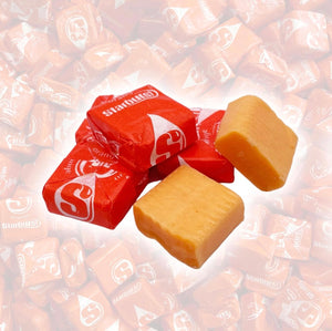 Starburst Orange Chewy Candy 1 LB (16 oz) – Single Flavor Orange Soft Fruit Chews, Individually Wrapped