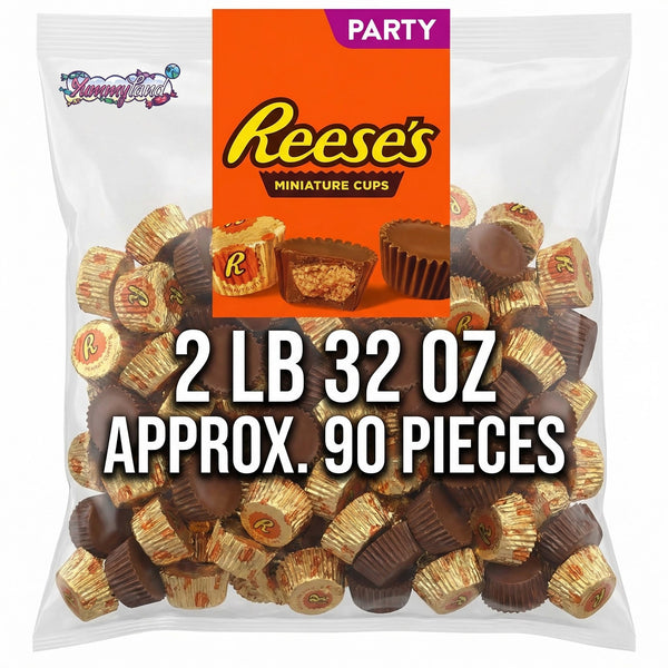 REESE’S Miniature Peanut Butter Cups, Bulk Bag ( Father Day )