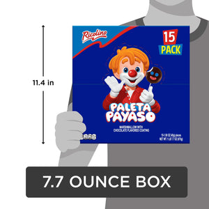 Paleta Payaso Chocolate Marshmallow Lollipop, 1.58 oz., 15 pk. YUMMYLAND
