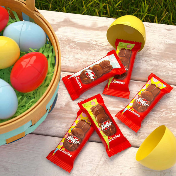 KIT KAT Easter Milk Chocolate Wafer Bunnies Candy, 65 pcs. Hershey's