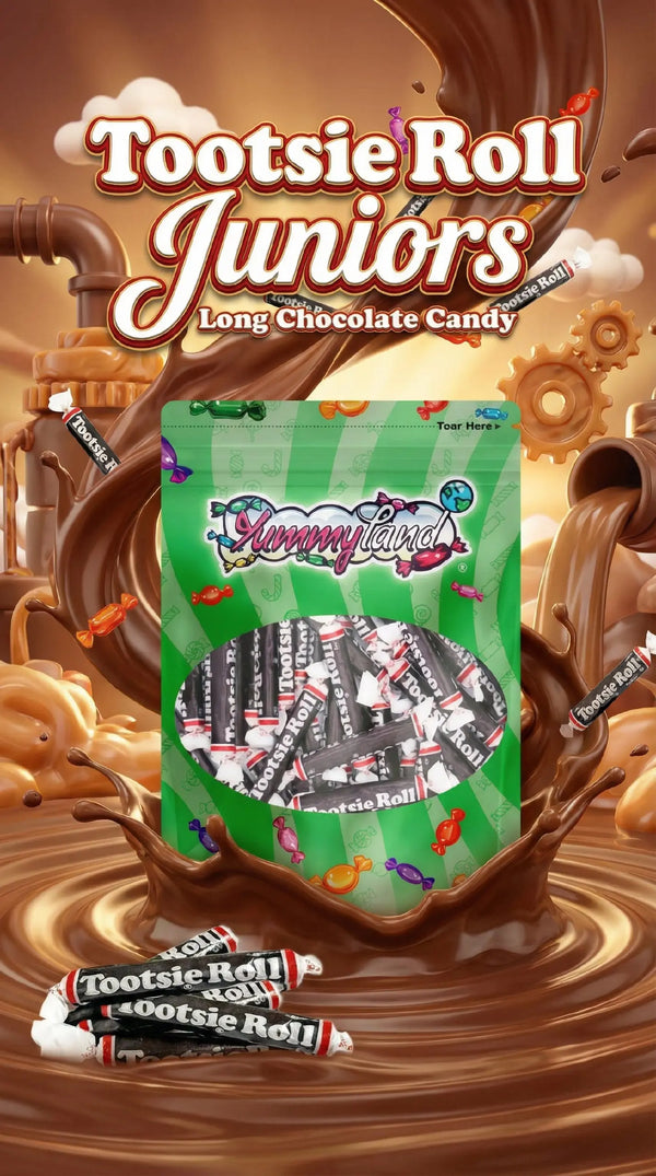 Tootsie Roll Juniors Long Chocolate Candy