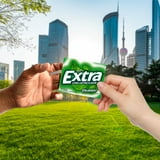Extra Spearmint Sugar Free Chewing Gum Bulk Pack 15 pcs., 10 pk.