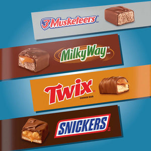 Mars Minis Chocolate Candy Bars Variety Pack, 200 ct. Mars