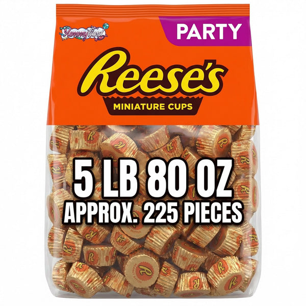 REESE’S Miniature Peanut Butter Cups, Bulk Bag ( Father Day )