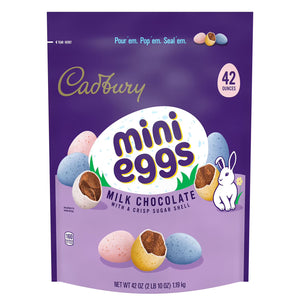CADBURY MINI EGGS Easter Milk Chocolate Candy, 42 oz. Cadbury