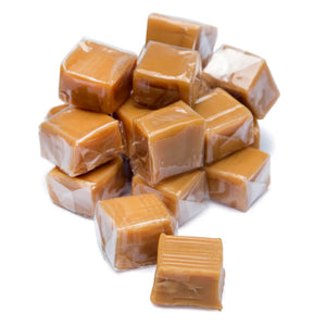 Caramel Cubes Candy Bulk Bag Individually Wrapped Vanilla Caramel Squares Old Fashioned Candy