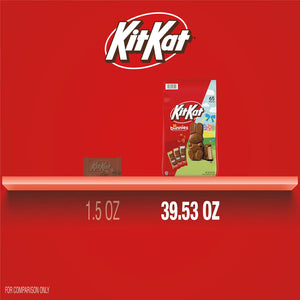 KIT KAT Easter Milk Chocolate Wafer Bunnies Candy, 65 pcs. Hershey's
