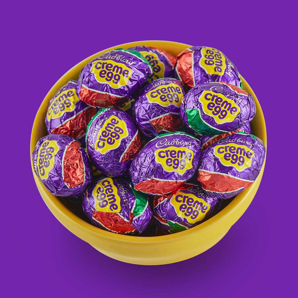 CADBURY CREME EGG Easter Milk Chocolate and Fondant Candy, 12 pk. Cadbury