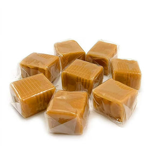 Caramel Cubes Candy Bulk Bag Individually Wrapped Vanilla Caramel Squares Old Fashioned Candy