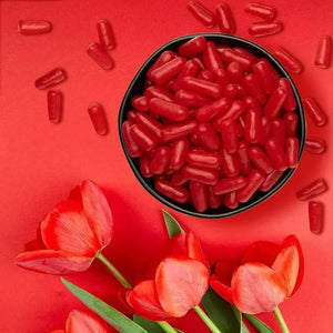 Hot Tamales Cinnamon Chewy Candy – 1 Pack (10 oz ) Spicy Red Cinnamon Candy Bulk Bag