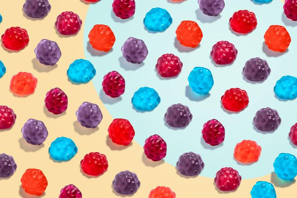 Mixed Gummi Berries Soft & Chewy Fruity Gummy Candy