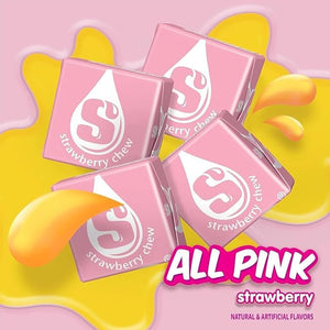 Starburst All Pink Strawberry Chewy Candy – 1 LB (Approx. 90 pieces) Bulk Bag by YummyLand