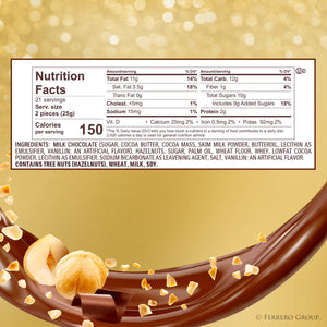 Ferrero Rocher Premium Milk Chocolate Hazelnut, 48 ct. Ferrero