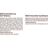 REESE'S Miniatures Oreo and Original Peanut Butter Cups Candy, 48.8 oz.