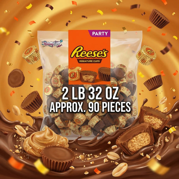 REESE’S Miniature Peanut Butter Cups, Bulk Bag ( Father Day )