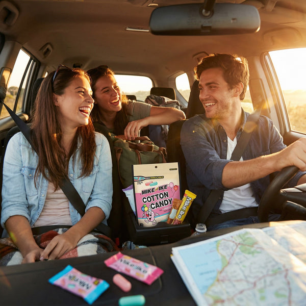 Mike and Ike Cotton Candy Limited Edition Chewy Candy – 10 oz Resealable Bag