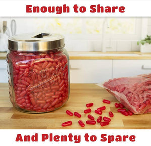 Hot Tamales Cinnamon Chewy Candy – 1 Pack (10 oz ) Spicy Red Cinnamon Candy Bulk Bag