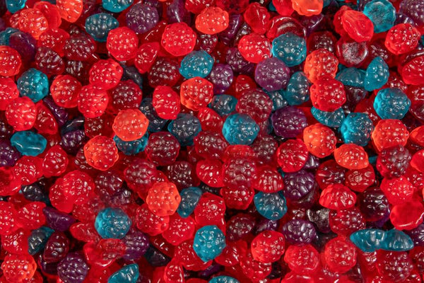 Mixed Gummi Berries Soft & Chewy Fruity Gummy Candy