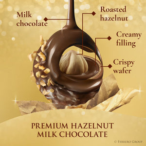 Ferrero Rocher Premium Milk Chocolate Hazelnut, 48 ct. Ferrero