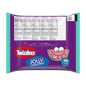 JOLLY RANCHER & TWIZZLERS Fruit Flavored Candy, Variety Pack, Fun Size, 270 pcs. Jolly Rancher