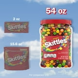 Skittles Original Chewy Candy Bulk Jar, 54 oz.