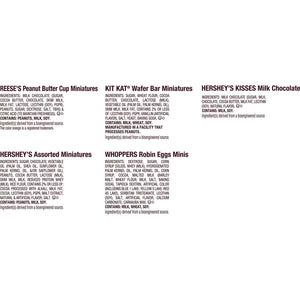 HERSHEY'S Easter Springtime Mix Chocolate Candy, Variety Pack, 125 pcs. Hershey's