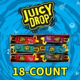 Juicy Drop Pop Sour Candy,18 ct.