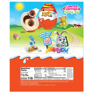 Kinder Joy Easter Chocolate Surprise Egg, 0.7 oz., 20 pk. YUMMYLAND