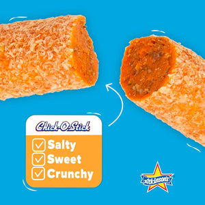 Chick O Stick 0.7 oz Candy Sticks – 36 Count Box – Old-Fashioned Peanut Butter Coconut Crunch Candy – Retro Bulk Candy for Sharing, Gift Baskets & Office Snacks